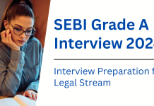 SEBI Grade A Interview 2024: Interview Preparation for Legal Stream SEBI Grade A 2024