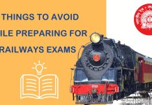 Five Things to Avoid While Preparing for Railways Exams Five Things to Avoid While Preparing for Railways Exams