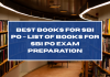 Best Books for SBI PO – List of Books for SBI PO Exam Preparation