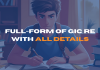 Full-Form of GIC Re with all details