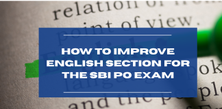 How to Improve English section for the SBI PO Exam