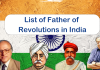 List of Father of Revolutions in India 2024: A Comprehensive Guide  Father of Revolutions in India