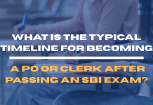 What is the Typical Timeline for Becoming a PO or Clerk After Passing an SBI Exam?