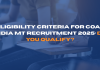 Eligibility Criteria for Coal India MT Recruitment 2025: Do You Qualify?