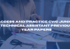 Access and Practice CWC Junior Technical Assistant Previous Year Papers