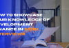 How to Showcase Your Knowledge of Development Finance in SIDBI Interviews