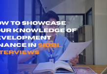 How to Showcase Your Knowledge of Development Finance in SIDBI Interviews