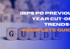 IBPS PO Previous Year Cut-Off Trends: A Complete Guide