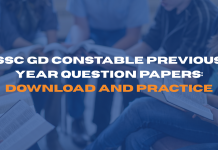 SSC GD Constable Previous Year Question Papers: Download and Practice