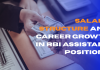 Salary Structure and Career Growth in RBI Assistant Positions