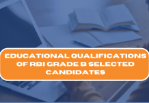 Educational Qualifications of RBI Grade B Candidates