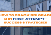 How to Crack RBI Grade B in First Attempt – Success Strategies