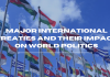 Major International Treaties and Their Impact on World Politics  Major International Treaties