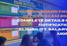 Rubber Board Field Officer Exam 2025: Complete Details on Notification, Eligibility, Salary & More  Rubber Board Field Officer Exam 2025: Complete Details on Notification, Eligibility, Salary & More
