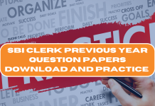 SBI Clerk Previous Year Question Papers: Download and Practice