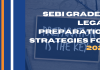 SEBI Grade A Legal Preparation Strategy for 2025