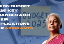 Union Budget 2025: Key Changes and Their Implications for Aspirants   Union Budget 2025-2026