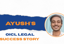 Cracking the OICL Legal Officer Exam: Ayush’s Inspiring Success Story with ixamBee