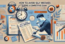 How to Avoid Silly Mistakes During a Competitive Exam