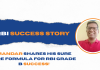 RBI Success Story: Mandar Shares his Sure Fire Formula for RBI Grade B Success