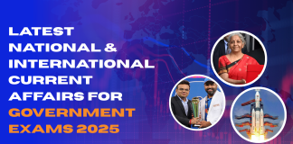 National & International Current Affairs