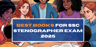 Best Books for SSC Stenographer Exam 2025
