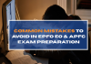 Common Mistakes to Avoid in EPFO EO & APFC Exam Preparation Common Mistakes to Avoid in EPFO EO & APFC Exam Preparation