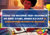 How to Score 150+ Marks in SSC CHSL 2025 Exam: A Comprehensive Guide