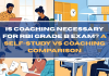 Is Coaching Necessary for RBI Grade B Exam? A Self-Study vs Coaching Comparison  RBI Grade B