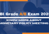 RBI Grade A/B  Exam 2025:  Know More About Monetary Policy Meeting   RBI Grade A/B  Exam 2025