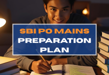 SBI PO Mains Preparation Plan SBI PO Mains Preparation Plan