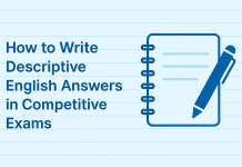 How to Write Descriptive English Answers in Competitive Exams