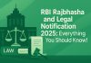 RBI Rajbhasha  and Legal Notification 2025: Everything You Should Know!  RBI Rajbhasha and Legal Exam 2025